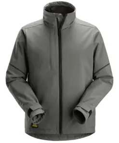 Snickers 1905 AllroundWork Windstopper Fleece Lined Jacket in Steel Grey