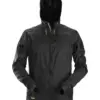 Snickers 1908 LiteWork Windbreaker in Black/Black
