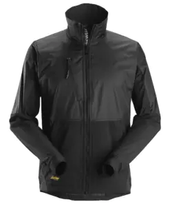 Snickers 1948 LiteWork Hybrid Wind Jacket in Black/Black