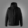 Snickers 1955 FlexiWork Stretch Jacket in Black/Black