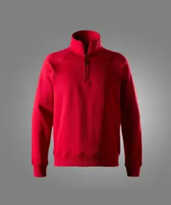 Snickers 2021 Classic Half-Zip Sweatshirt in Chili Red