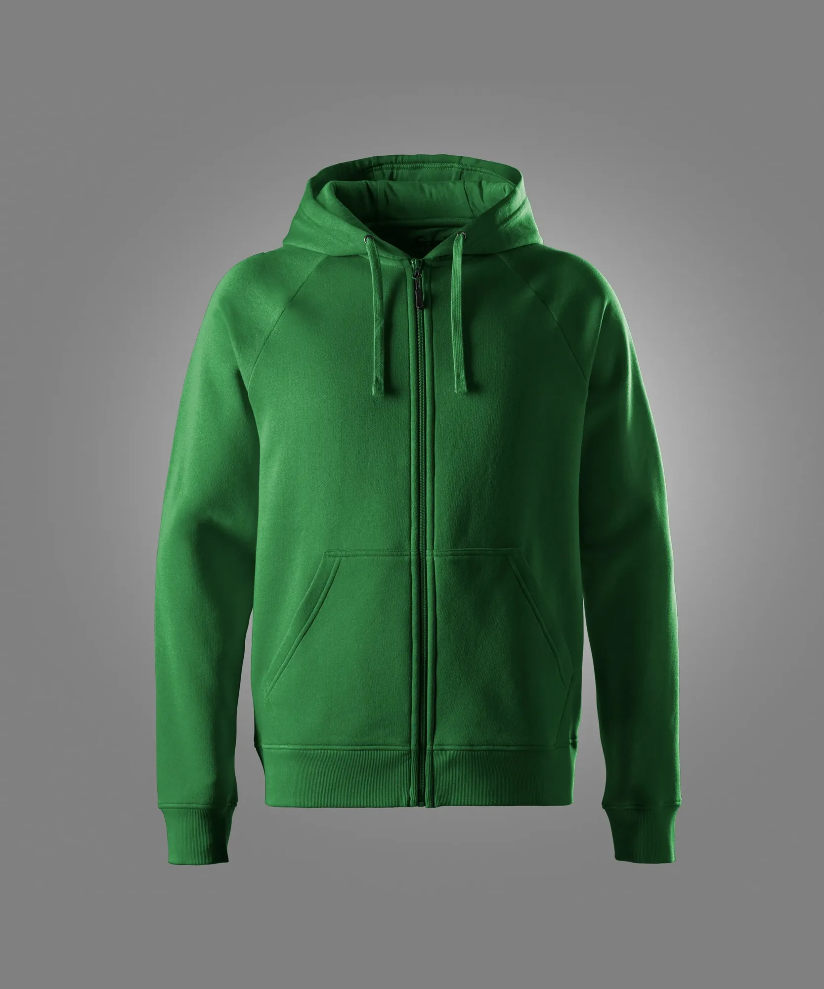 Snickers 2026 Classic Sweatshirt Full Zip Hoodie in Forest Green