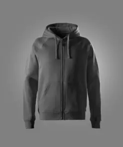 Snickers 2026 Classic Sweatshirt Full Zip Hoodie in Steel Grey