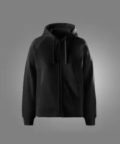 Snickers 2027 Women's Classic Sweatshirt Full Zip Hoodie in Black