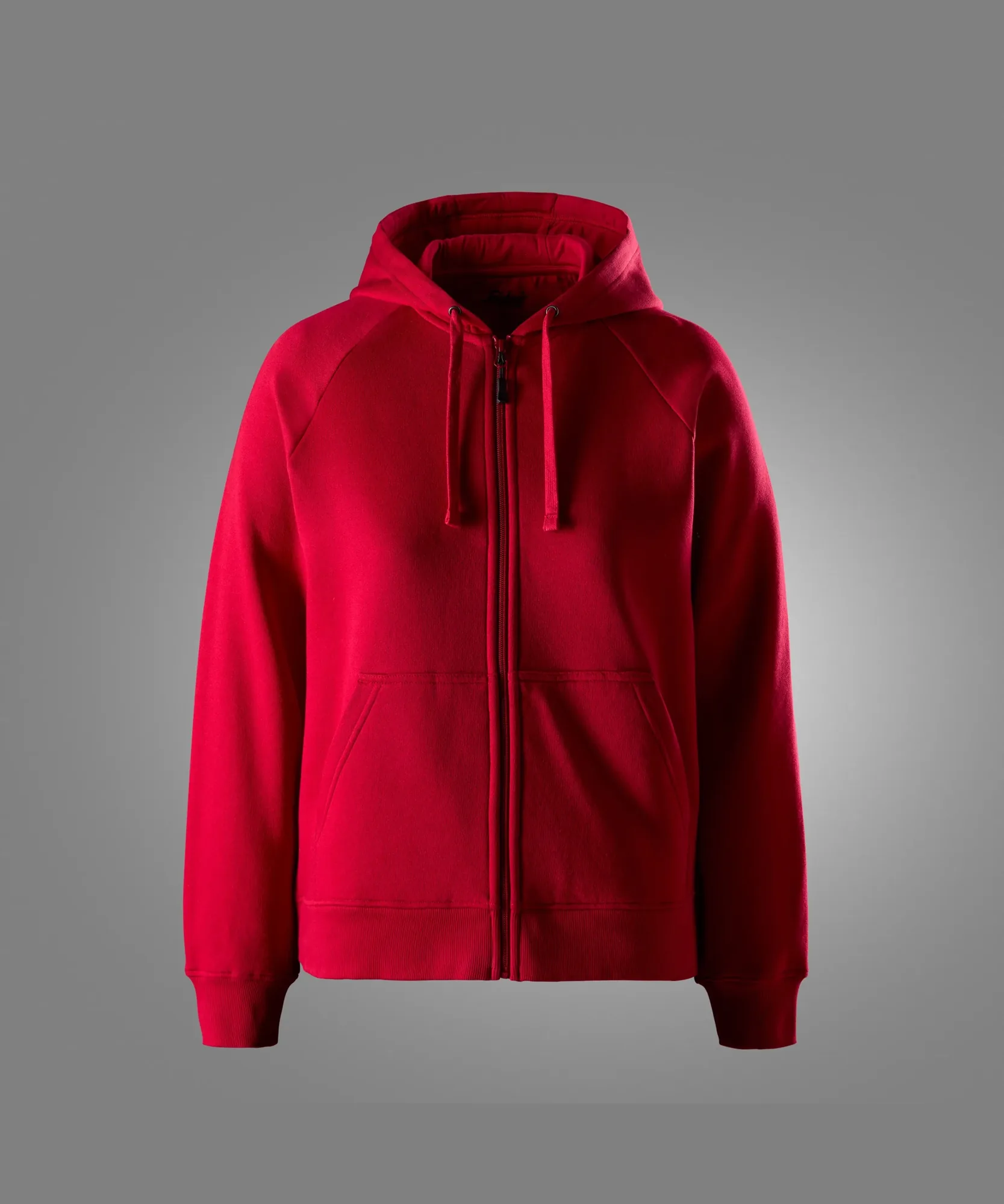 Snickers 2027 Women's Classic Sweatshirt Full Zip Hoodie in Chili Red