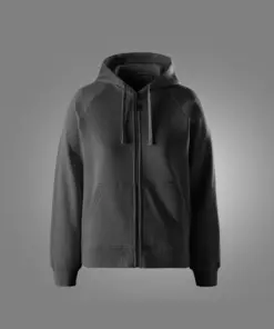 Snickers 2027 Women's Classic Sweatshirt Full Zip Hoodie in Steel Grey