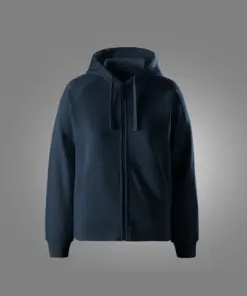 Snickers 2027 Women's Classic Sweatshirt Full Zip Hoodie in Navy