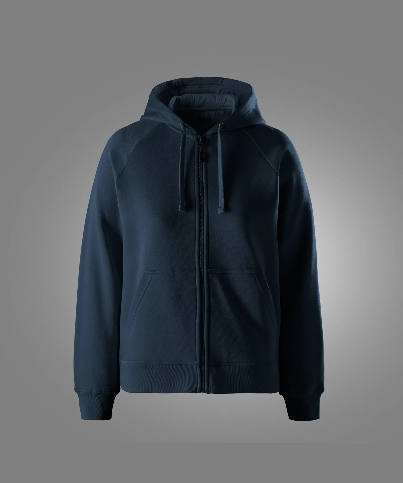 Snickers 2027 Women's Classic Sweatshirt Full Zip Hoodie in Navy