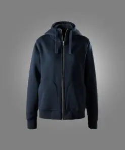 Snickers 2047 Women's Heavy Sweatshirt Full Zip Hoodie in Navy