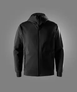 Snickers 2092 Tech Midlayer Full Zip Hoodie in Black