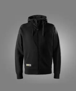 Snickers 2095 CutWaste™ Sweatshirt Full Zip Hoodie in Black
