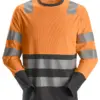 High Visibility Orange/Steel Grey