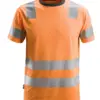 Snickers 2530 High-Vis Class 2 T-Shirt in High Visibility Orange