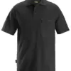 Snickers 2760 ProtecWork Short Sleeve Polo Shirt in Black