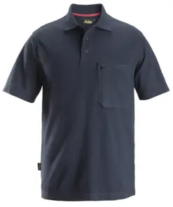 Snickers 2760 ProtecWork Short Sleeve Polo Shirt in Navy