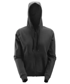 Snickers 2806 Women's Zip Hoodie in Black