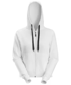 Snickers 2806 Women's Zip Hoodie in White