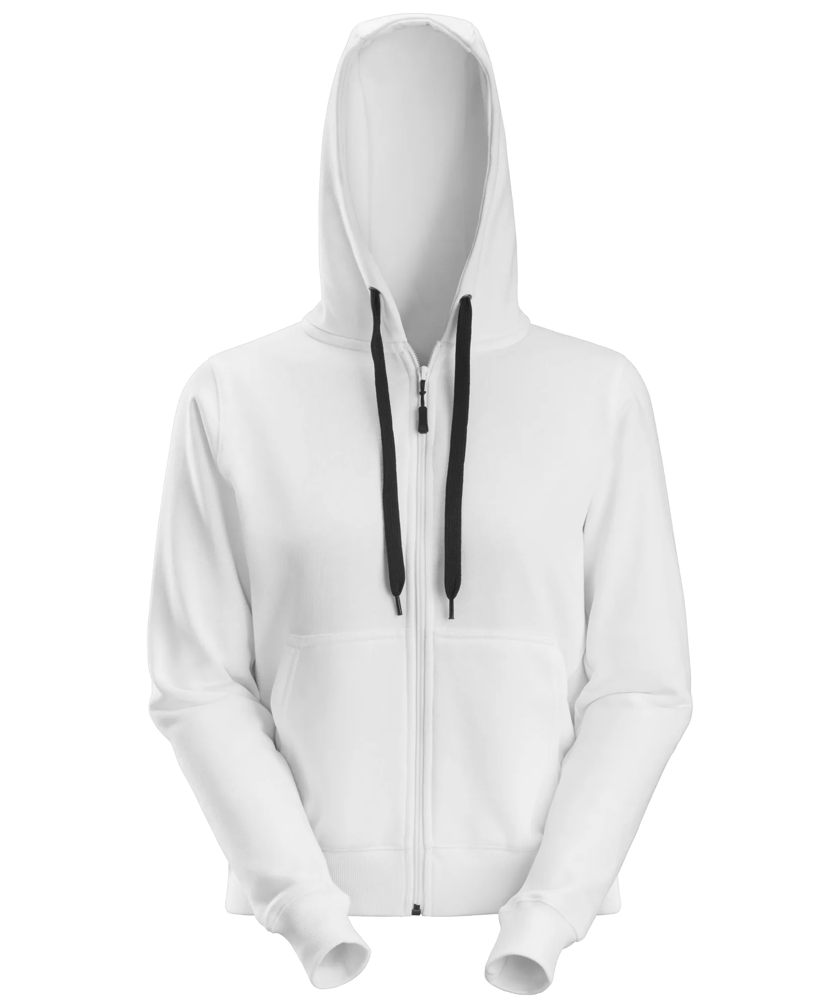 Snickers 2806 Women's Zip Hoodie in White