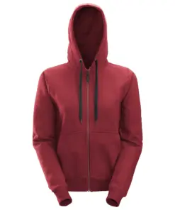 Snickers 2806 Women's Zip Hoodie in Chili Red