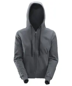 Snickers 2806 Women's Zip Hoodie in Steel Grey