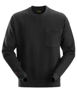 Snickers 2861 ProtecWork Sweatshirt in Black