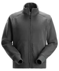 Snickers 2874 Cordura® Tech Sweatshirt Jacket in Steel Grey/Dark Steel Grey