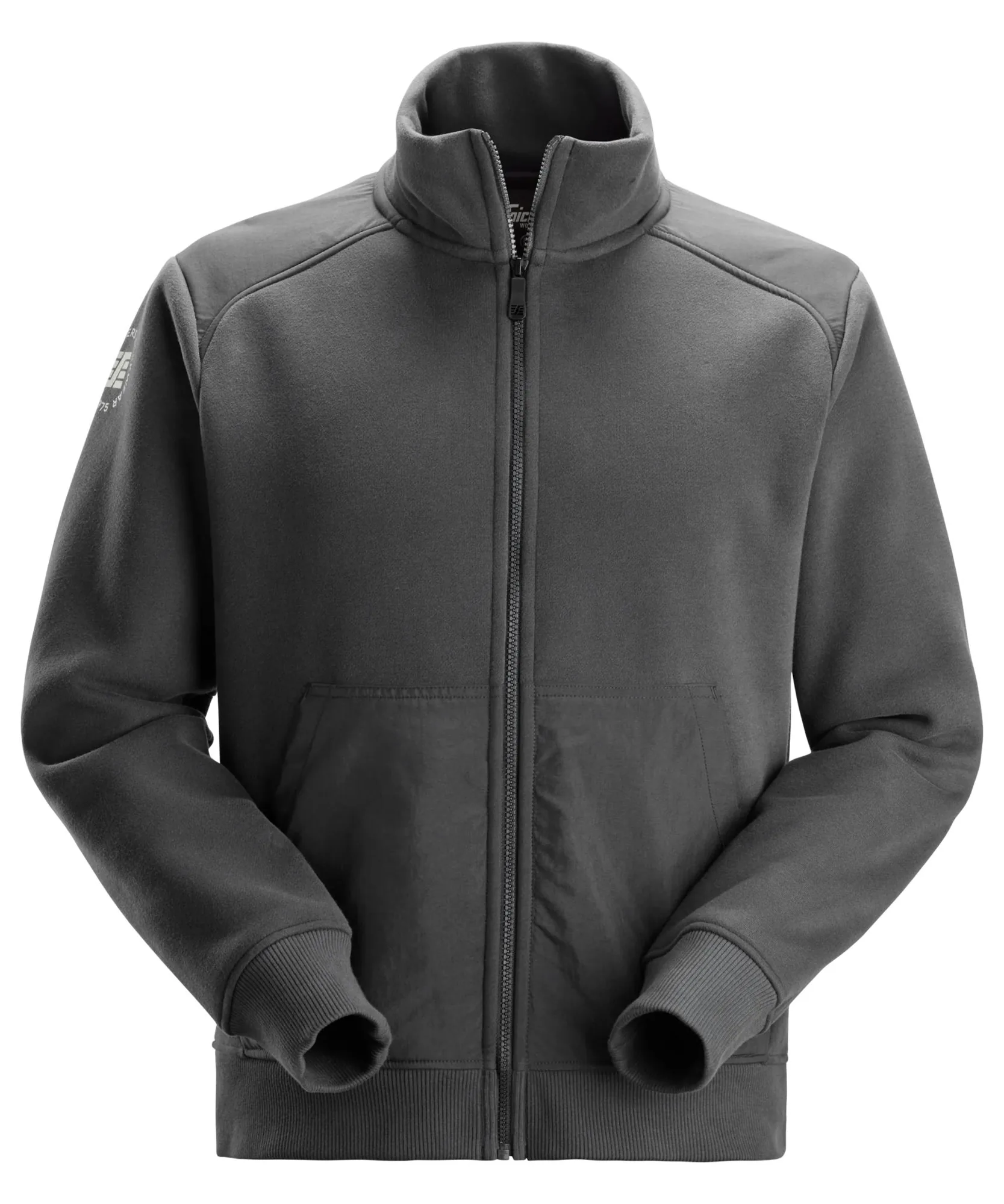Snickers 2874 Cordura® Tech Sweatshirt Jacket in Steel Grey/Dark Steel Grey