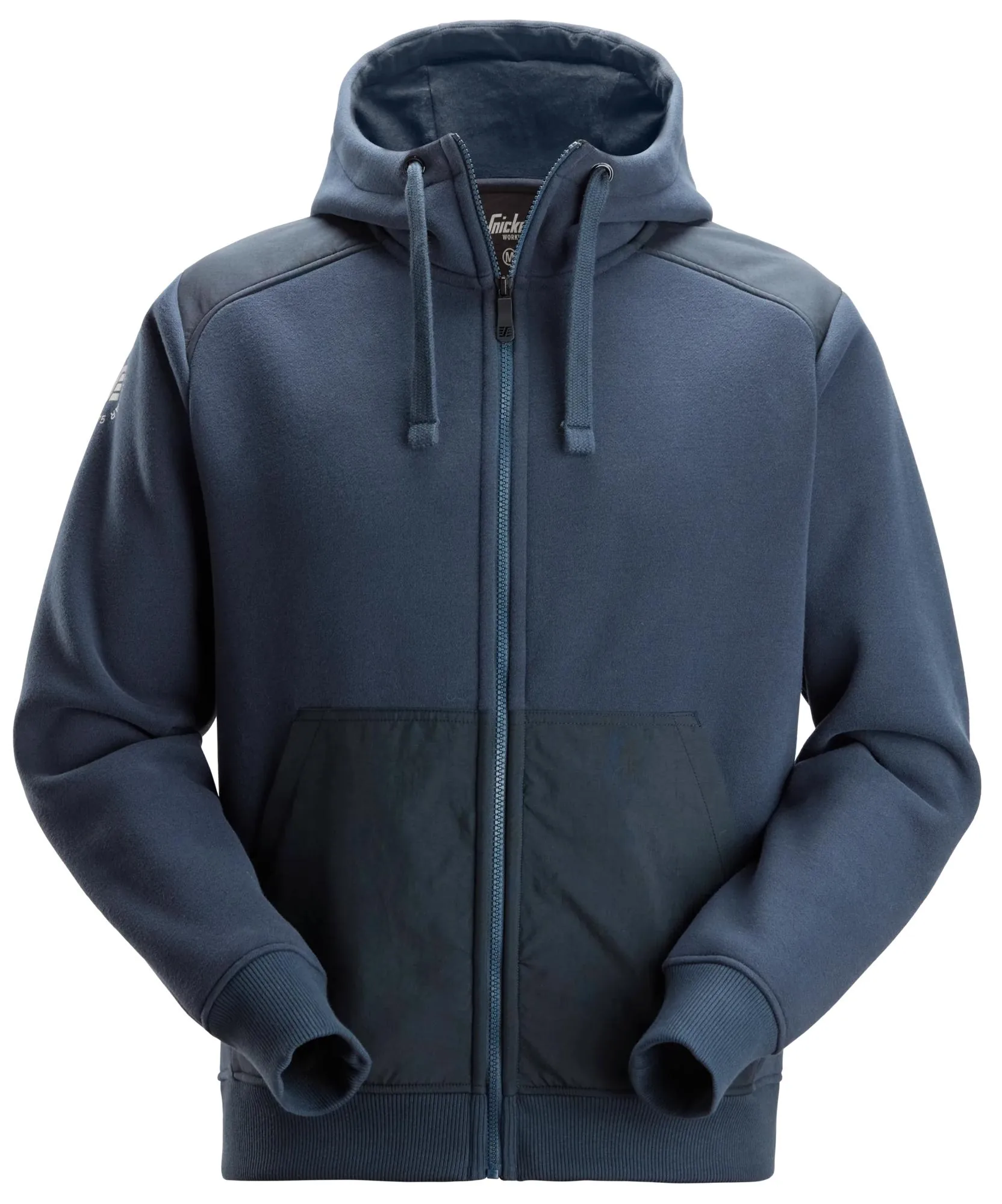 Snickers 2875 Cordura® Tech Sweatshirt Full Zip Hoodie in Navy/Dark Navy