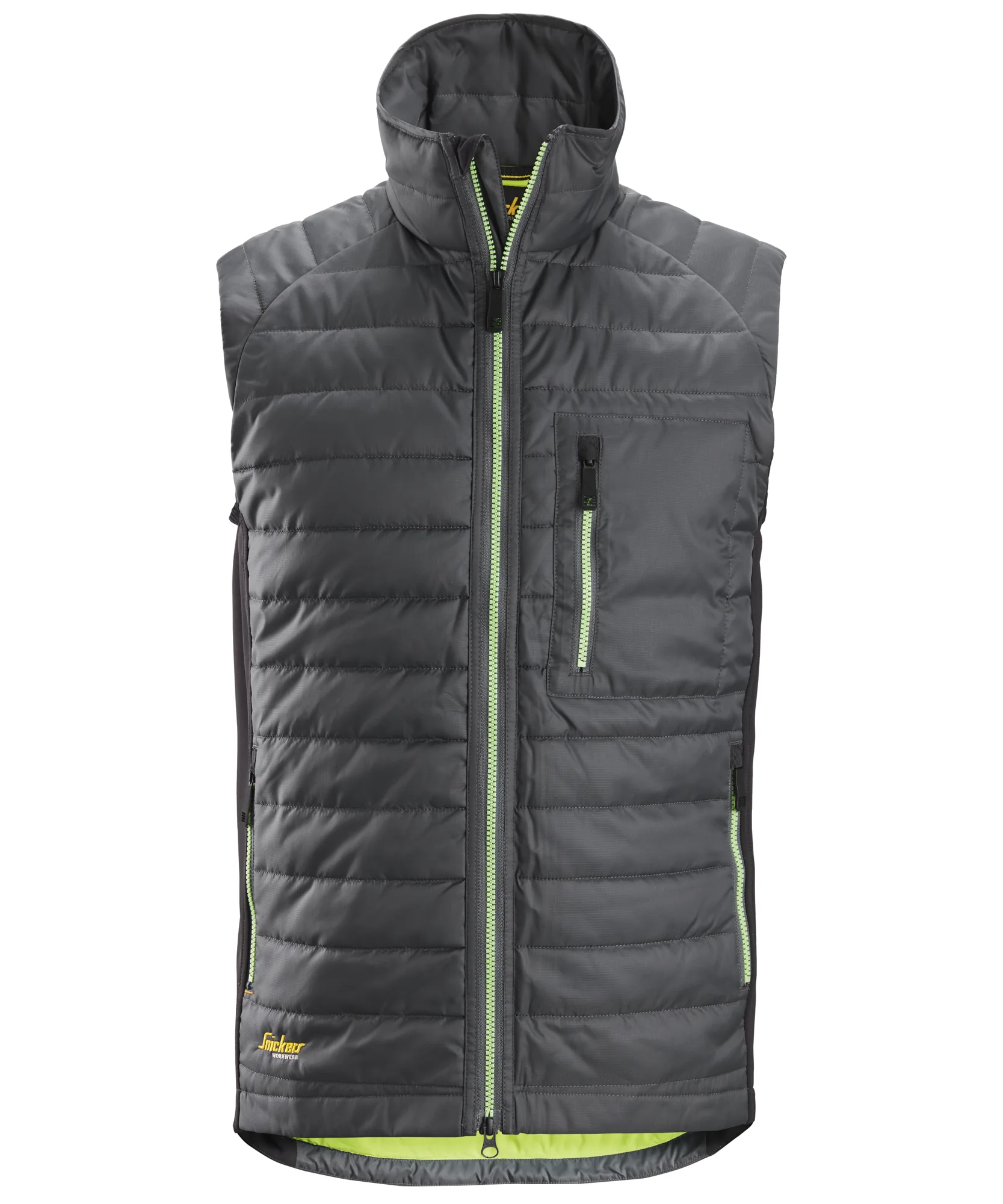 Snickers 4512 AllroundWork 37.5® Insulator Vest in Steel Grey/Black