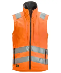 Snickers 4534 High-Vis Class 1/2 Vest in High Visibility Orange