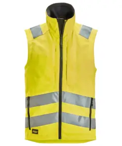 Snickers 4534 High-Vis Class 1/2 Vest in High Visibility Yellow