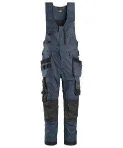 Snickers 6012 AllroundWork Stretch One-piece Trousers Holster Pockets in Navy/Black