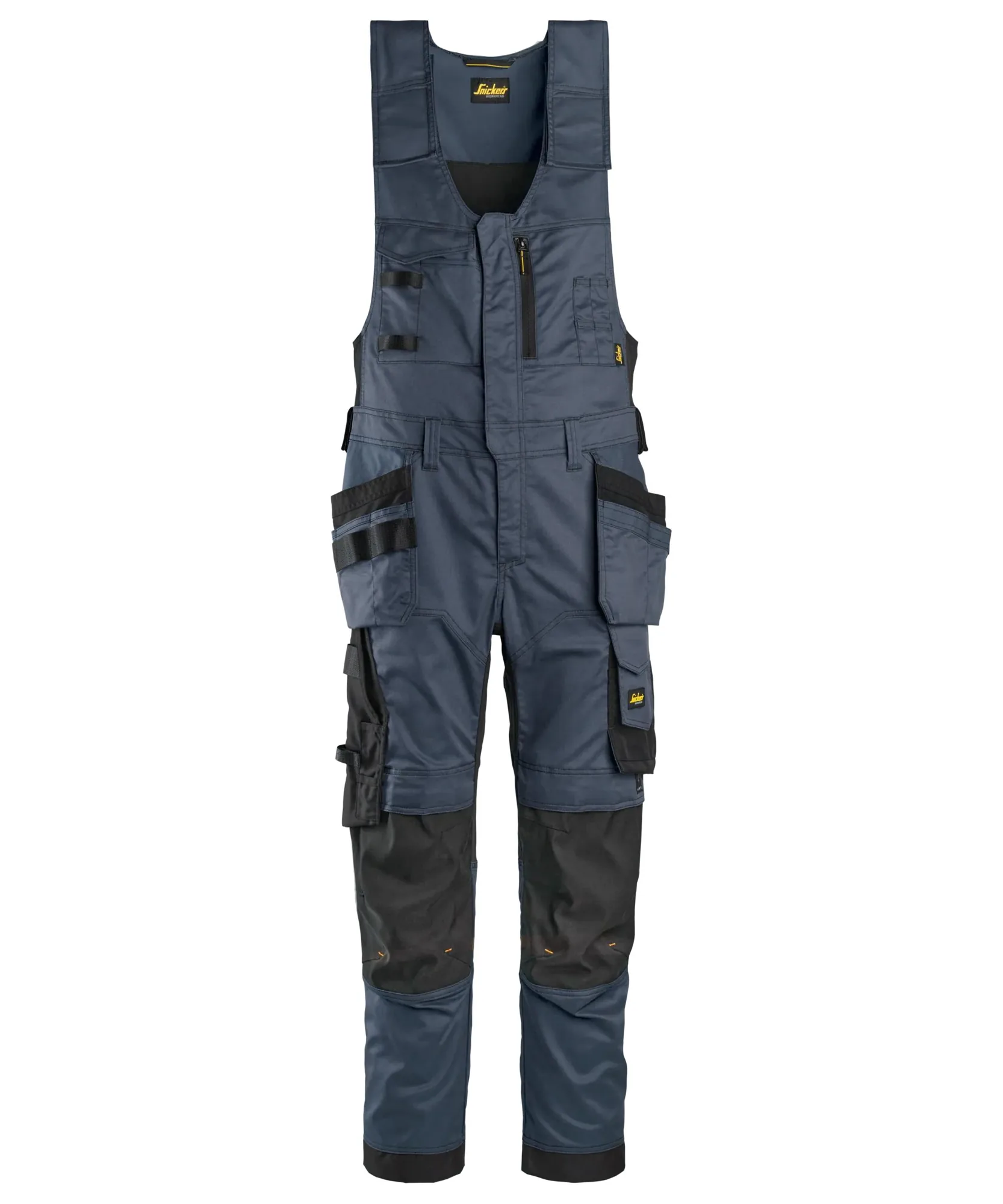 Snickers 6012 AllroundWork Stretch One-piece Trousers Holster Pockets in Navy/Black