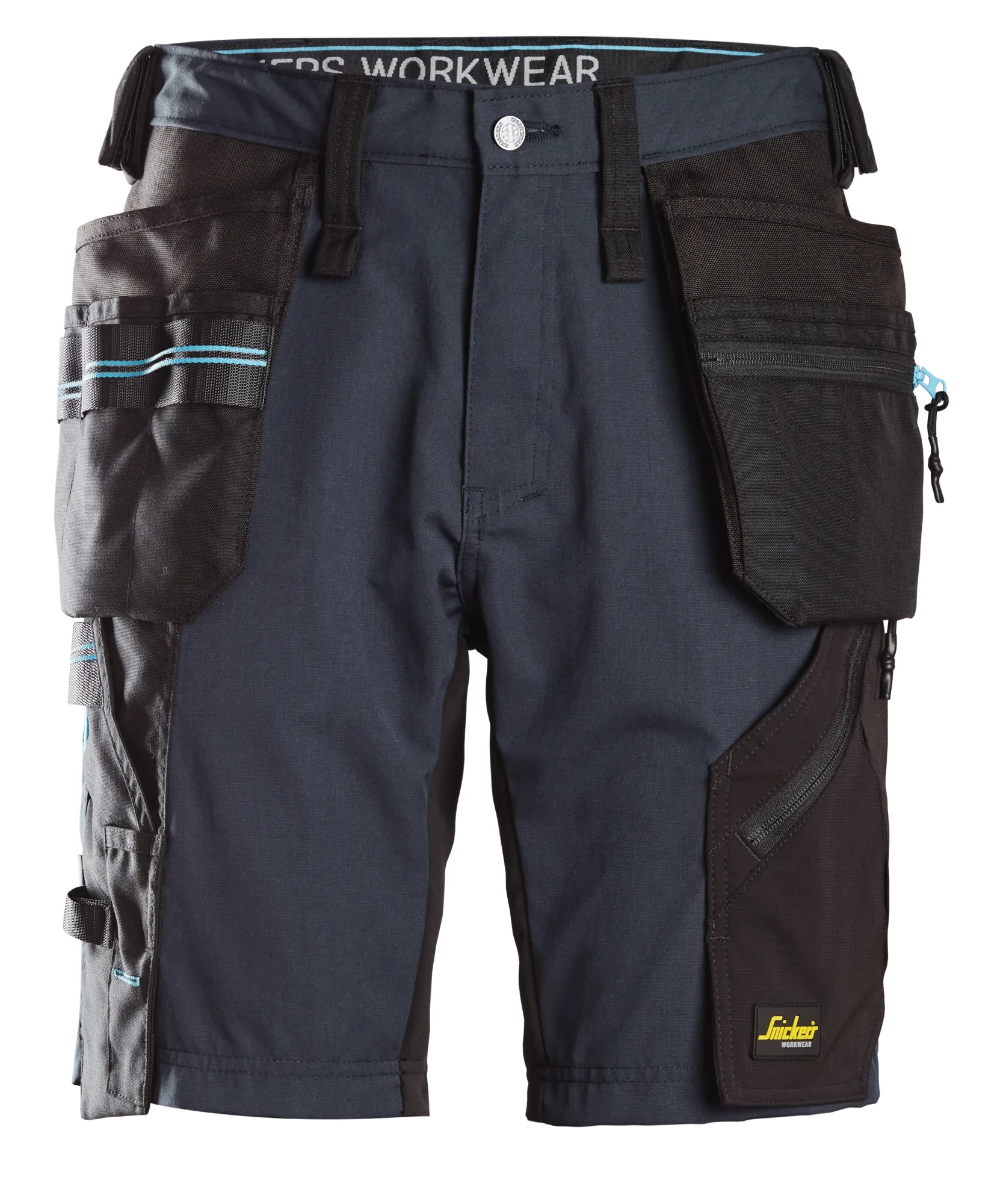 Snickers 6110 LiteWork 37.5® Work Shorts Holster Pockets in Navy/Black