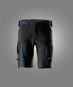 Snickers 6119 AllroundWork Stretch Shorts in Navy/Black