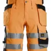 High Visibility Orange/Black