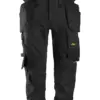 Snickers 6142 AllroundWork Stretch Pirates Holster Pockets in Black/Black