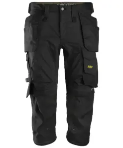 Snickers 6142 AllroundWork Stretch Pirates Holster Pockets in Black/Black
