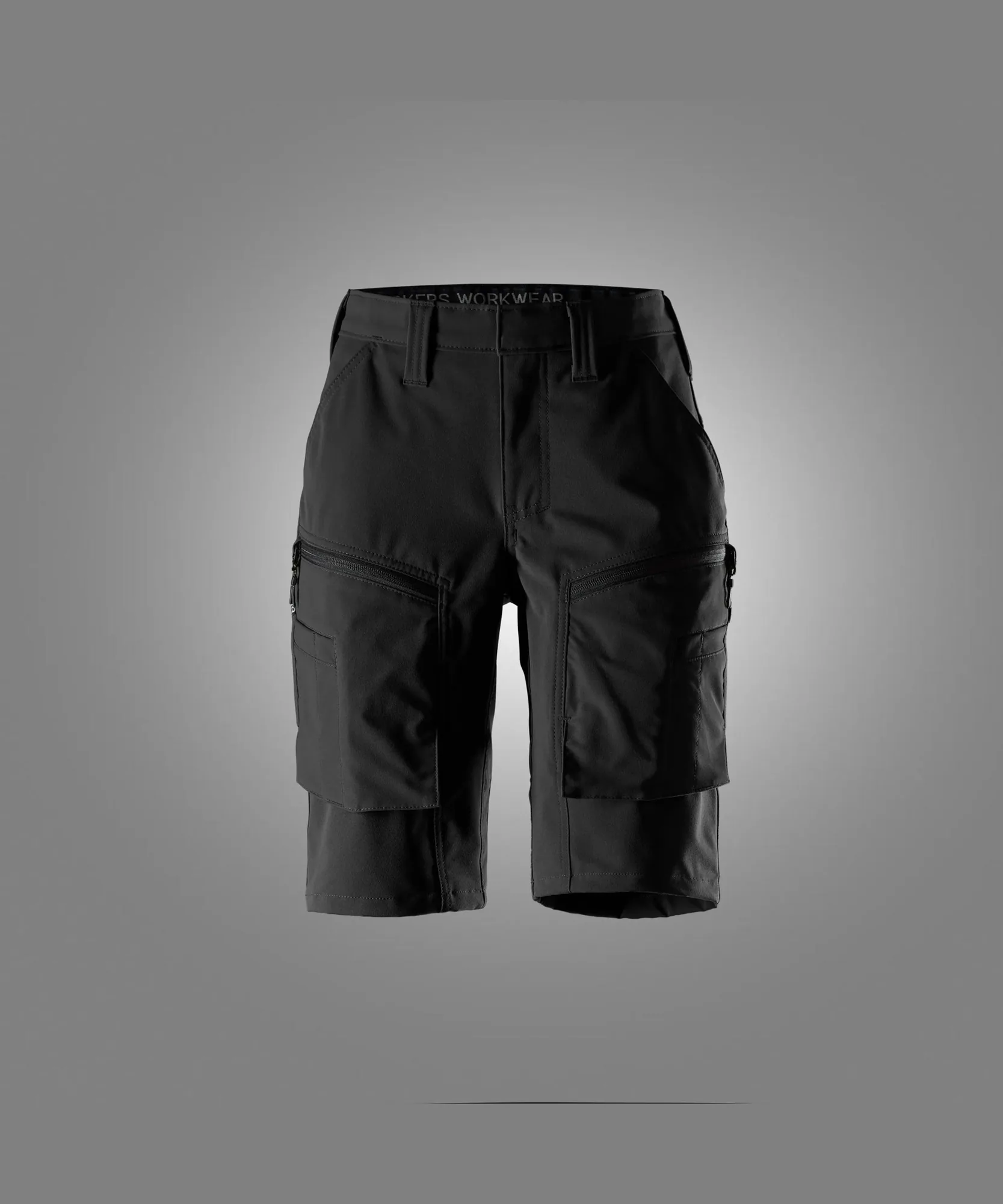 Snickers 6174 ServiceWork Women's Service Stretch Shorts in Black