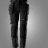 Snickers 6217 AllroundWork Women’s Stretch Trousers Detachable Holster Pockets in Black/Black