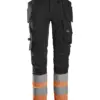 Black/High Visibility Orange