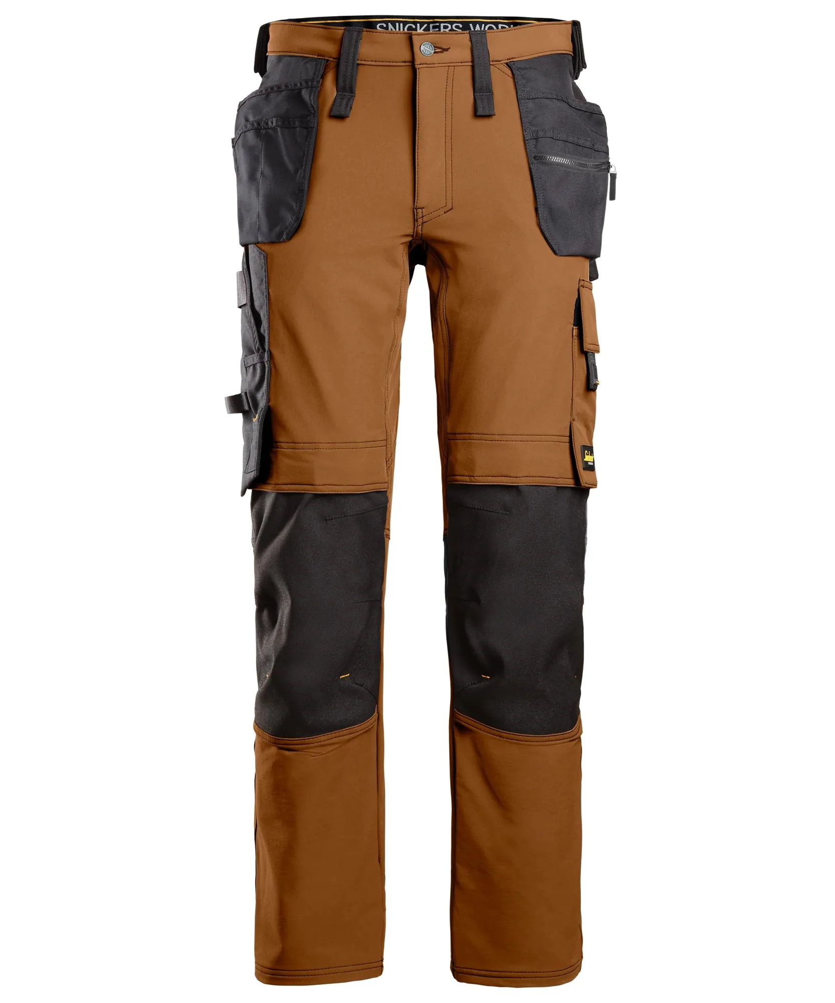 Snickers 6271 AllroundWork Full Stretch Trouser Holster Pockets in Brown/Black