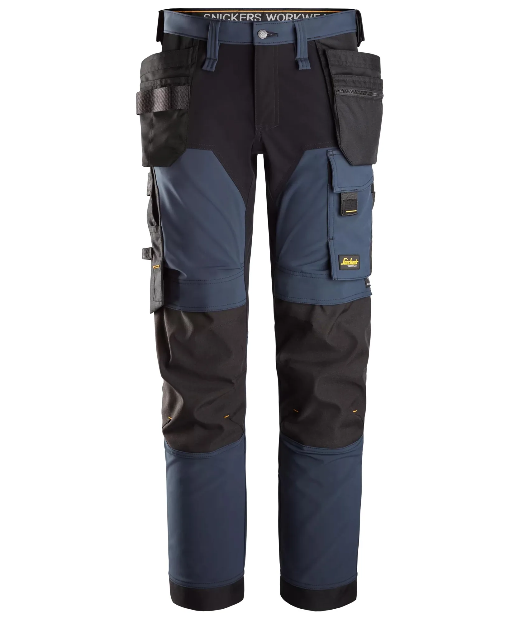 Snickers 6275 AllroundWork 4-way Stretch Trousers Holster Pockets in Navy/Black