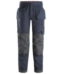 Snickers 6286 ProtecWork Work Trousers Holster Pockets in Navy