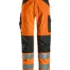 High Visibility Orange/Black