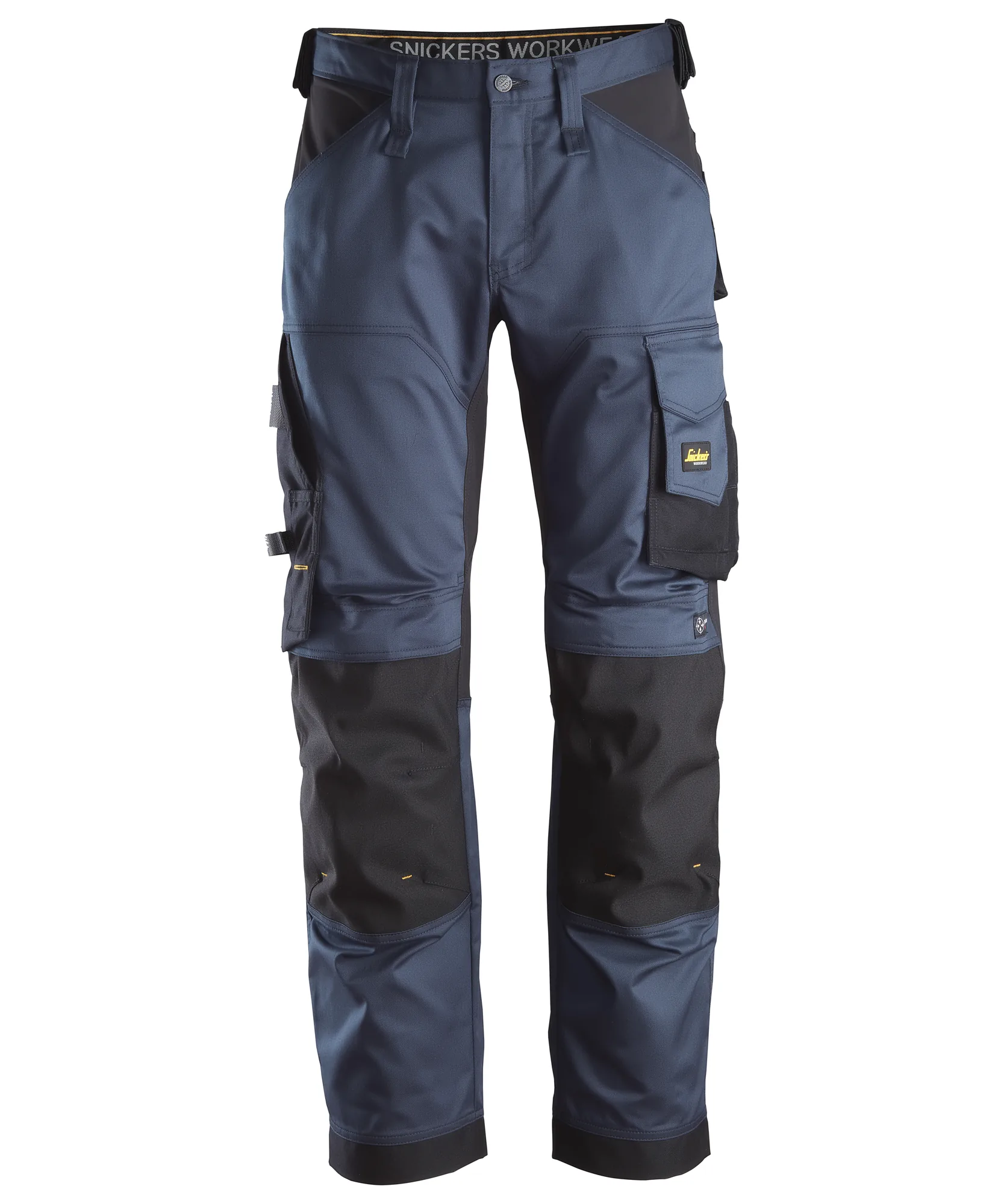 Snickers 6351 AllroundWork Stretch Loose Fit Work Trousers in Navy/Black