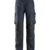 Snickers 6362 ProtecWork Work Trousers Equal Leg Pockets in Navy