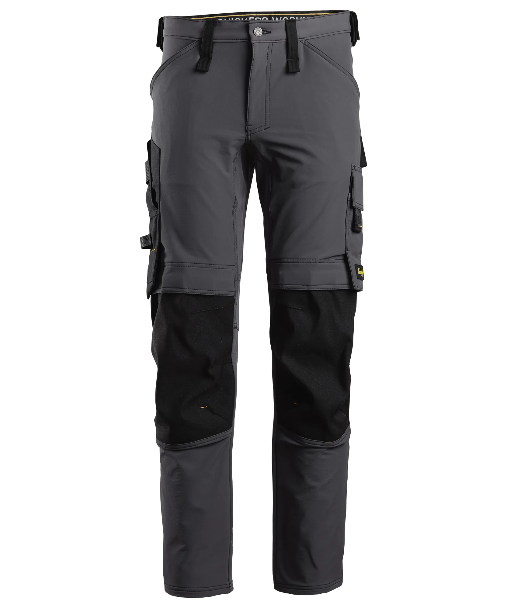 Snickers 6371 AllroundWork Full Stretch Trouser in Steel Grey/Black