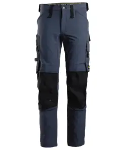 Snickers 6371 AllroundWork Full Stretch Trouser in Navy/Black