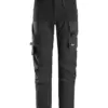 Snickers 6375 AllroundWork 4-way Stretch Trousers in Black/Black